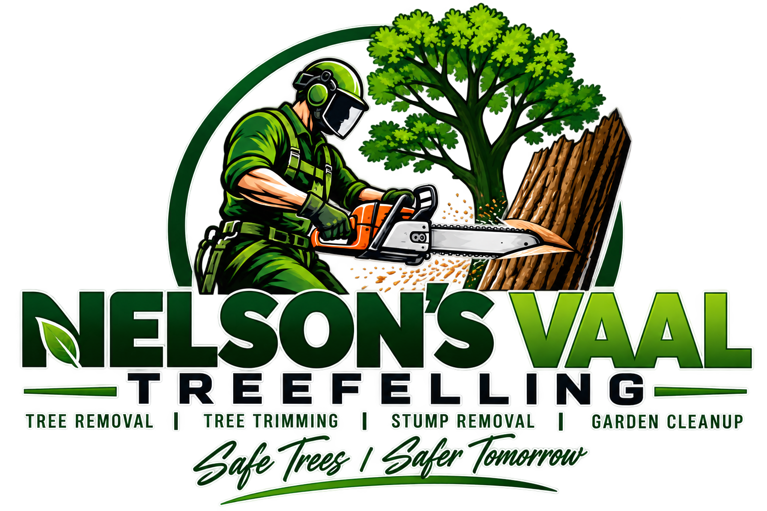 Nelson's Vaal Treefelling logo