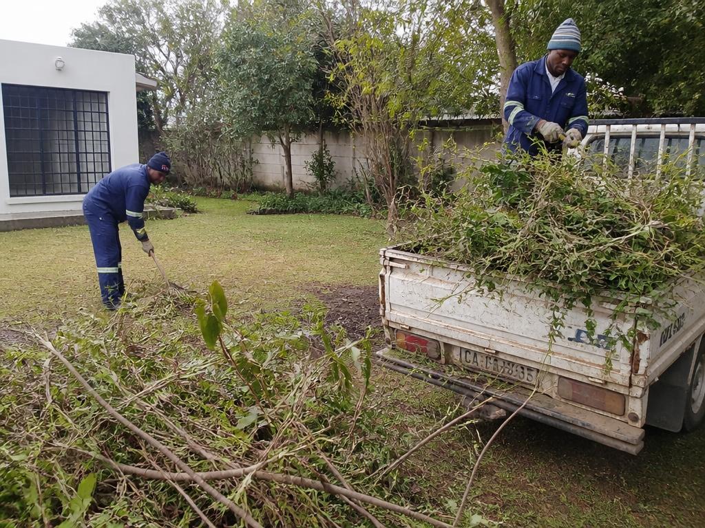 Garden Cleanup in the Vaal